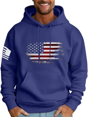 Hoodies for Men Fashion Hoodies Oversized Fleece Sweatshirts Fall Long Sleeve Pullover Big and Tall Graphic Hoodie