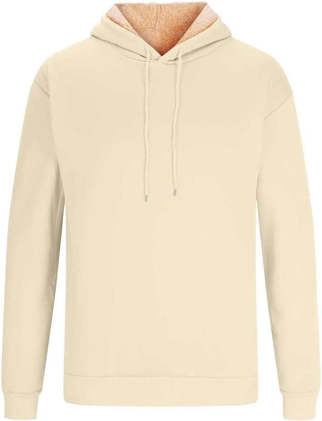 Hoodies for Men, Heavyweight Fleece Lined Sweatshirts, Mens Thermal Hooded Sweatshirt, Warm Winter Fashion Pullover