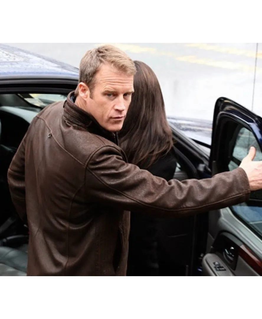 Human Target Mark Valley Stylish Leather Jacket by TJS