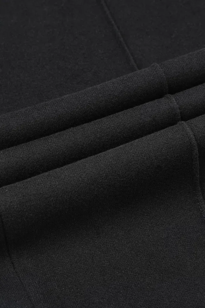 Icy Double-Waistband Casual Pants