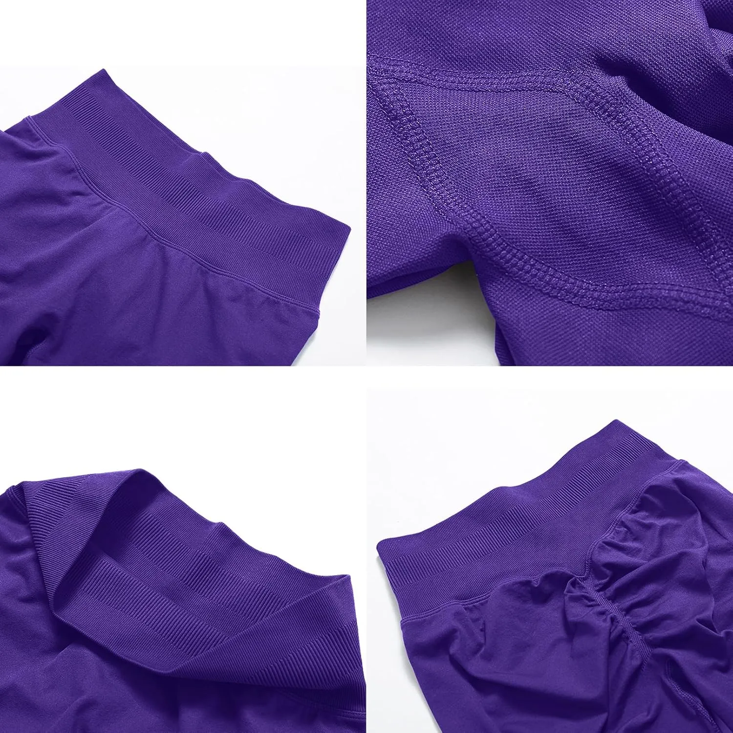 Impact Leggings for Women Hidden Scrunch Butt Leggings Seamless Workout Gym Yoga Pants Compression Tummy Control