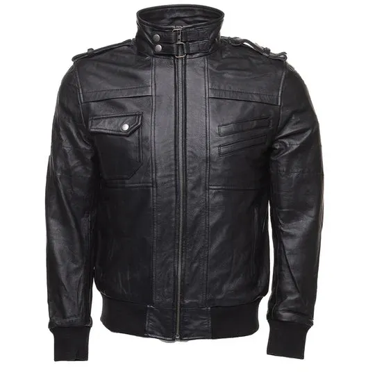Iron Hawk Hooded Bomber Jacket