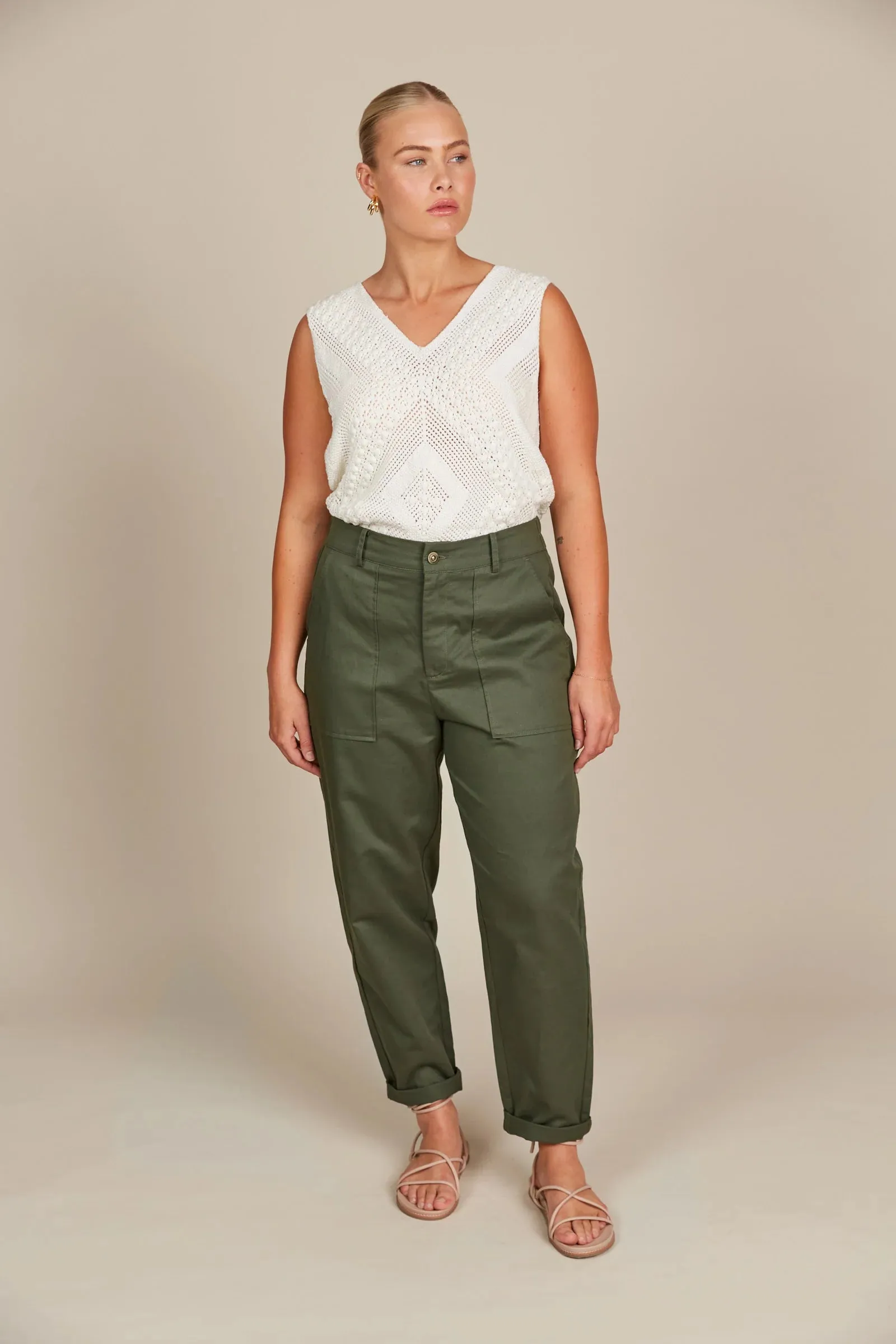 Isle of Mine Lucille Pant - Olive