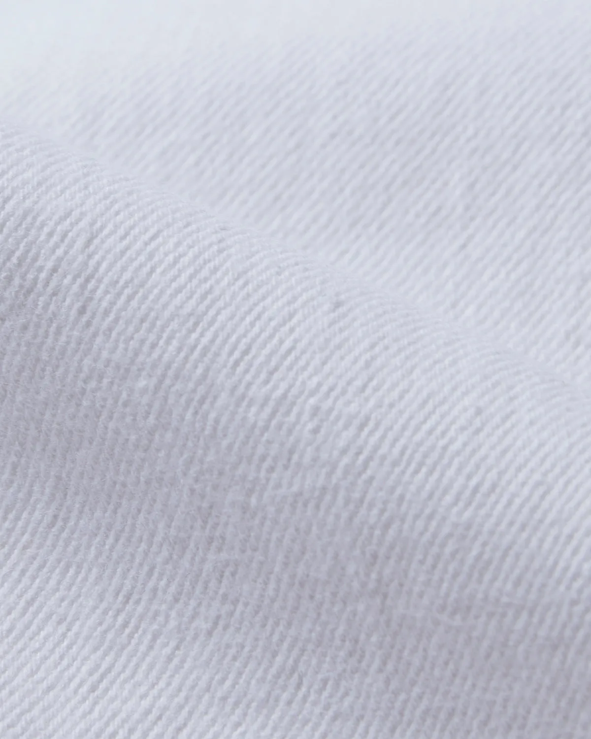 Ivory Slub Stretch Jeans - White