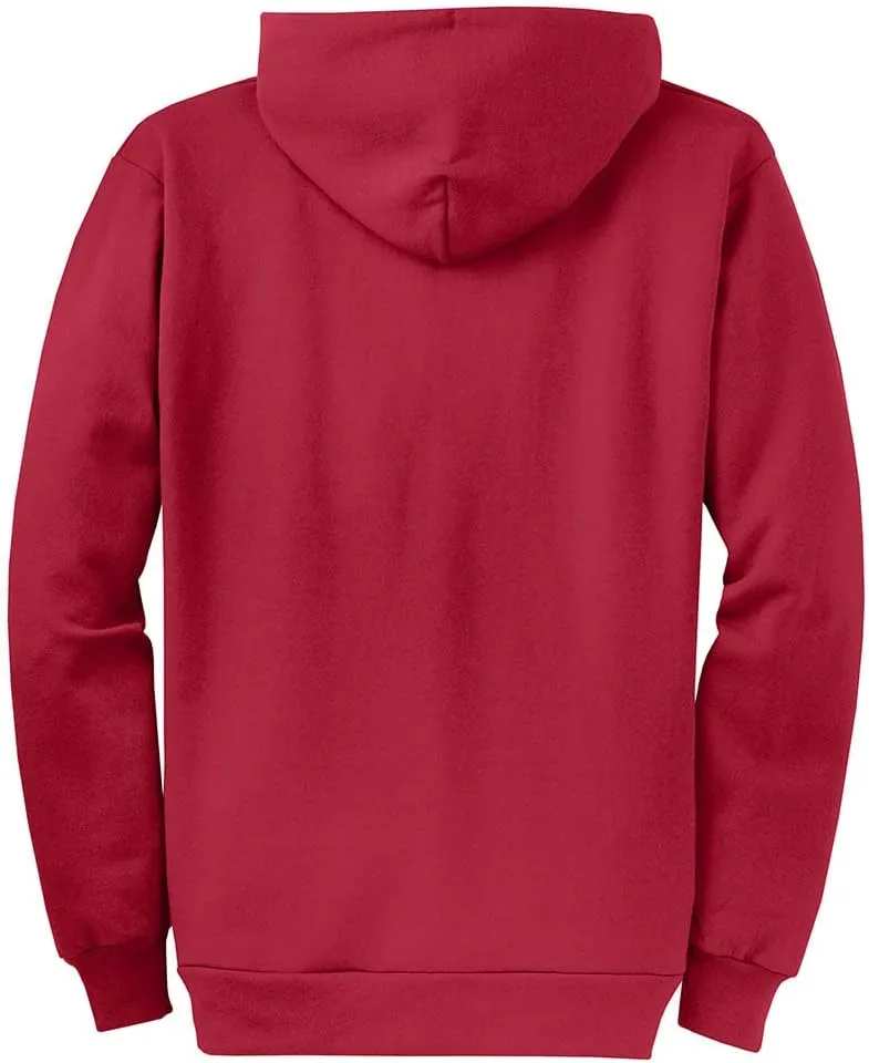 Joe's USA Men's Full Zipper Hoodies - Hooded Sweatshirts in 25 Colors. Sizes S-5XL