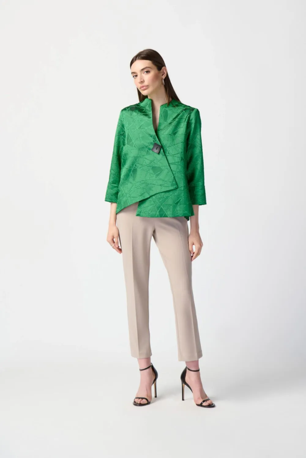 JOSEPH RIBKOFF JACKET IN GREEN