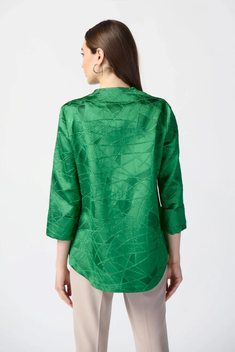 JOSEPH RIBKOFF JACKET IN GREEN