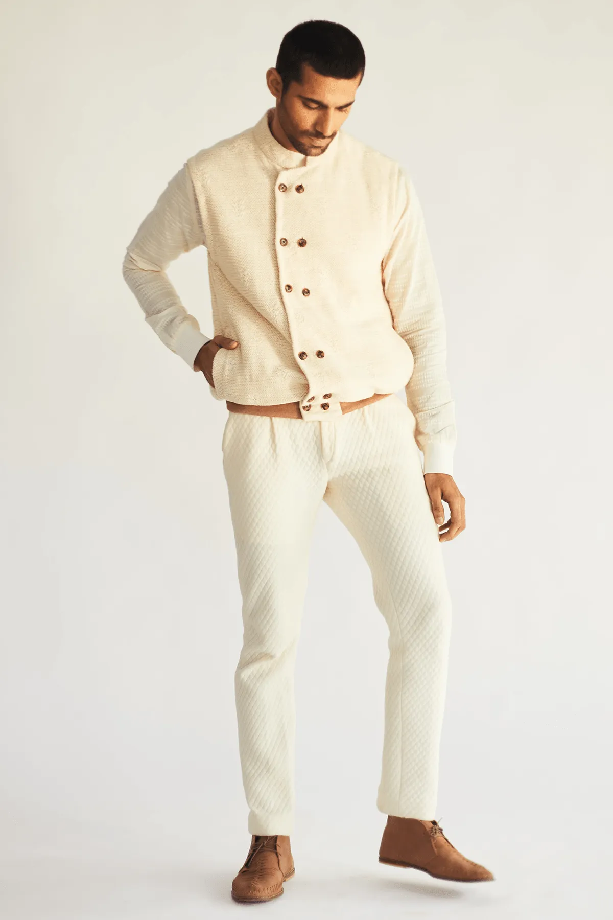 Knitted Bandi Jacket