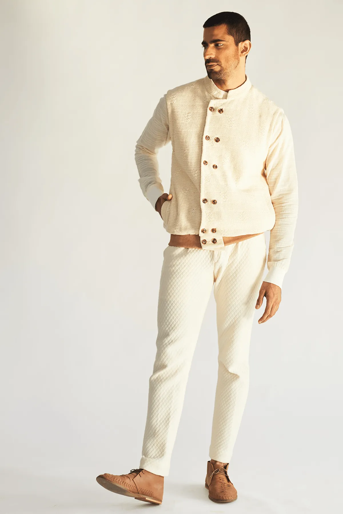 Knitted Bandi Jacket