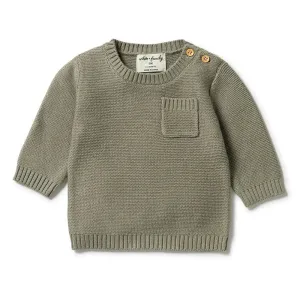 Knitted Pocket Jumper