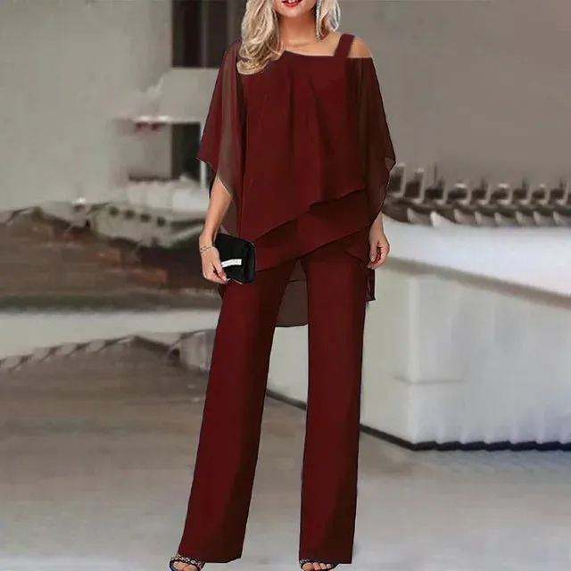 Livia™ | Chic Off-Shoulder Two-Piece Set