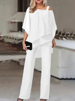 Livia™ | Chic Off-Shoulder Two-Piece Set