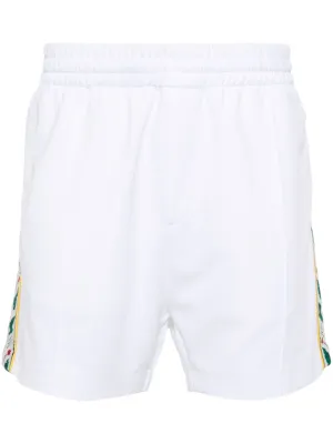 logo-embellished jersey shorts