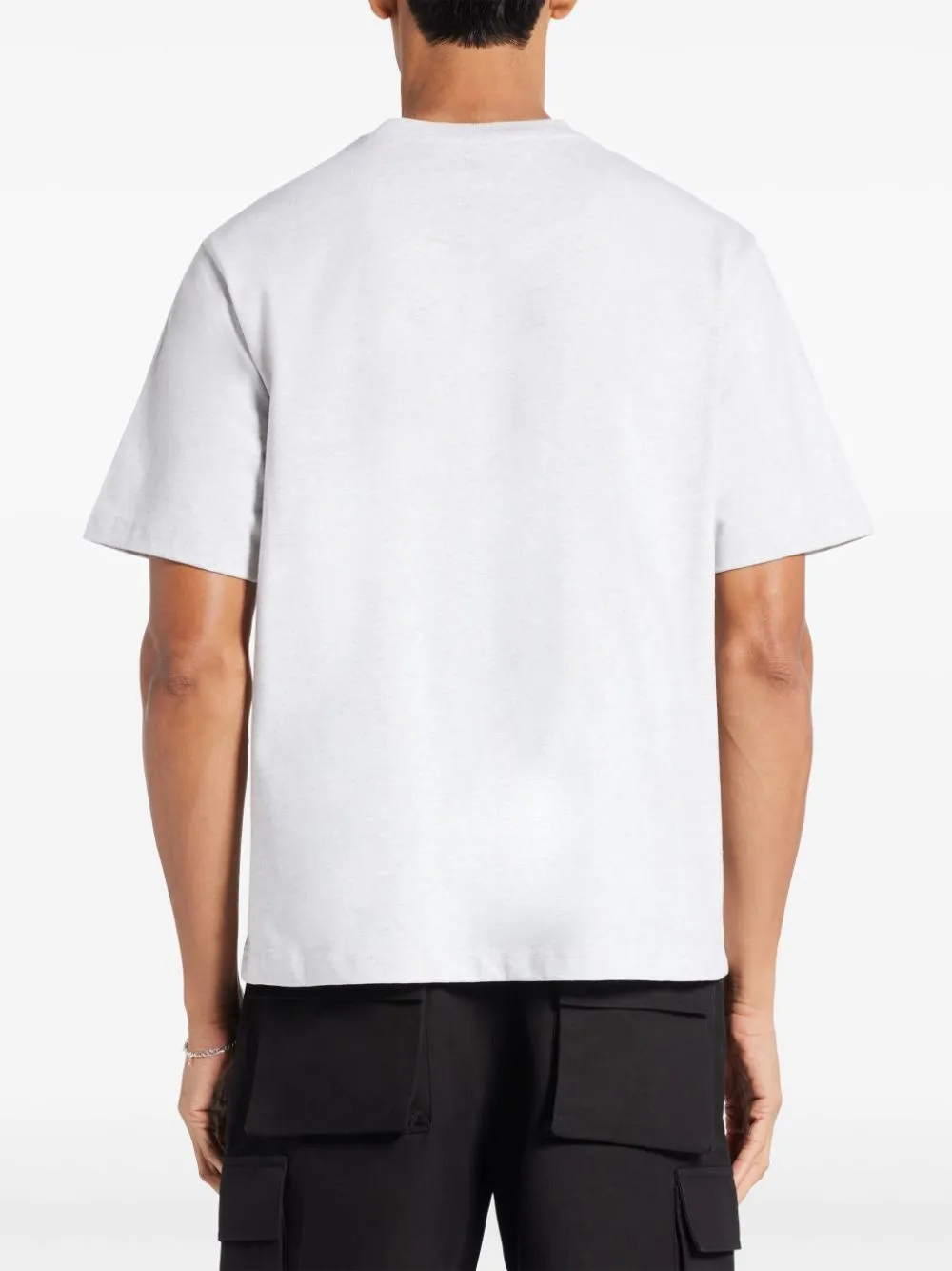 logo-patch organic cotton t-shirt