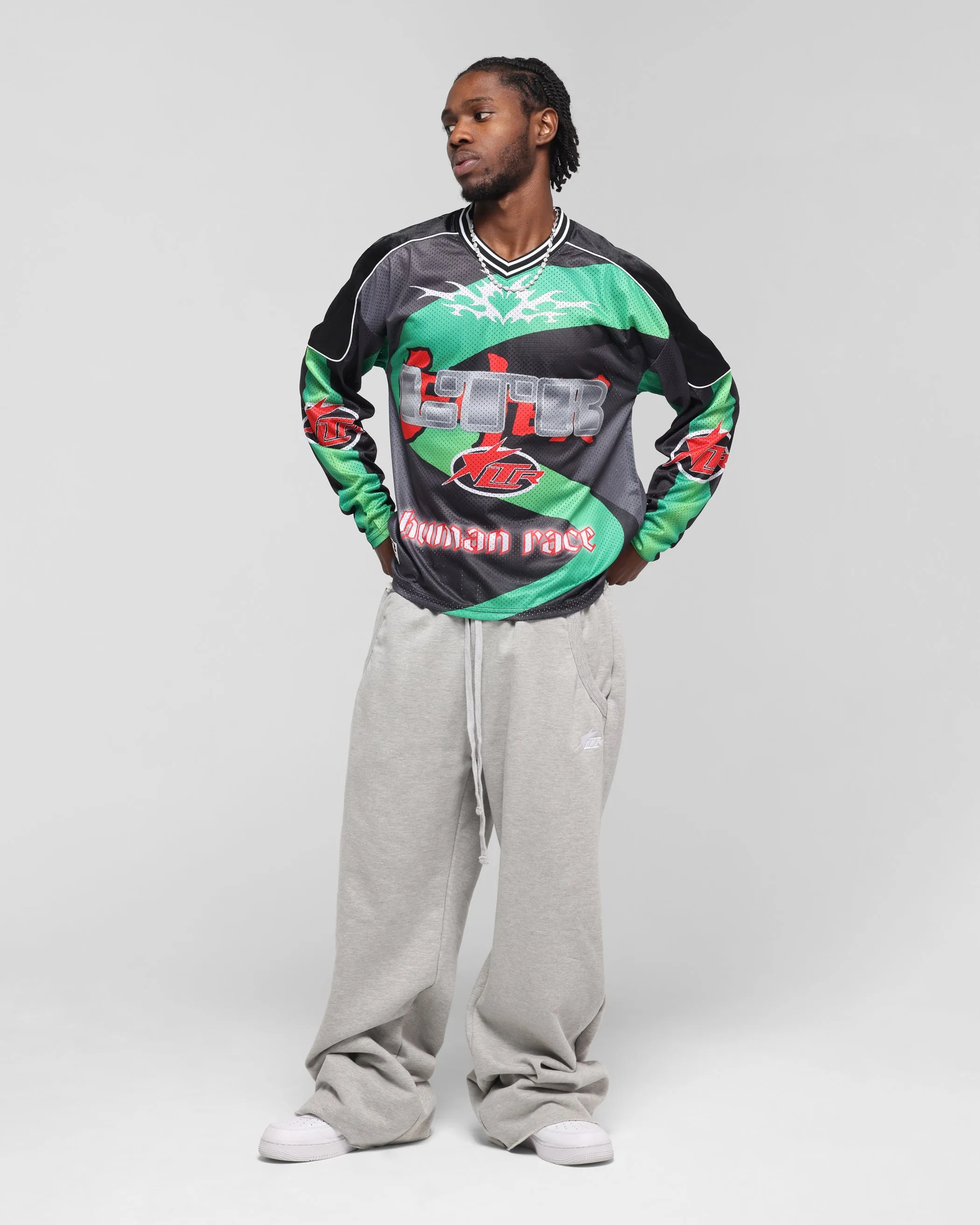Loiter Cyber Hockey Jersey Black/Multi