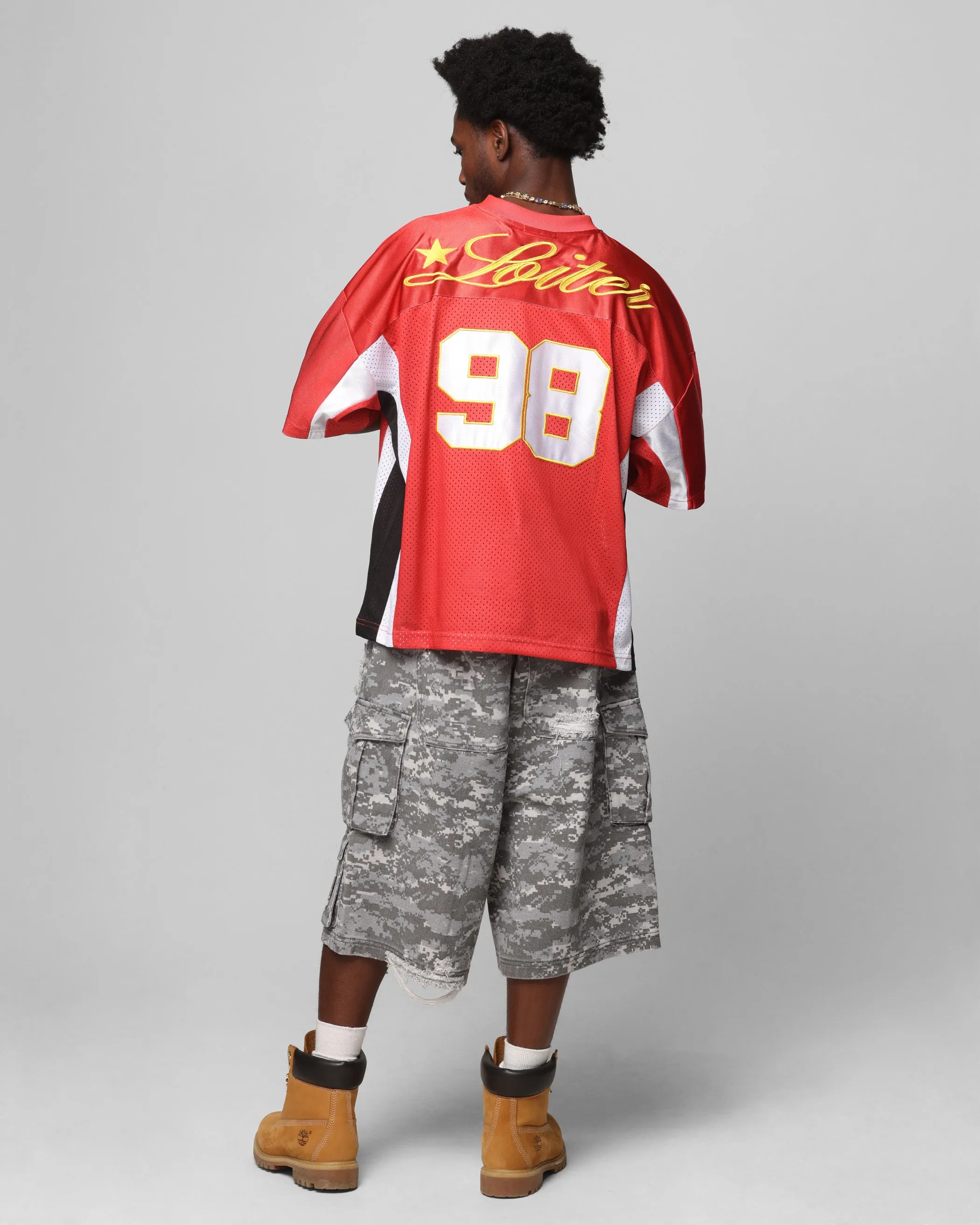 Loiter End Zone Jersey Red
