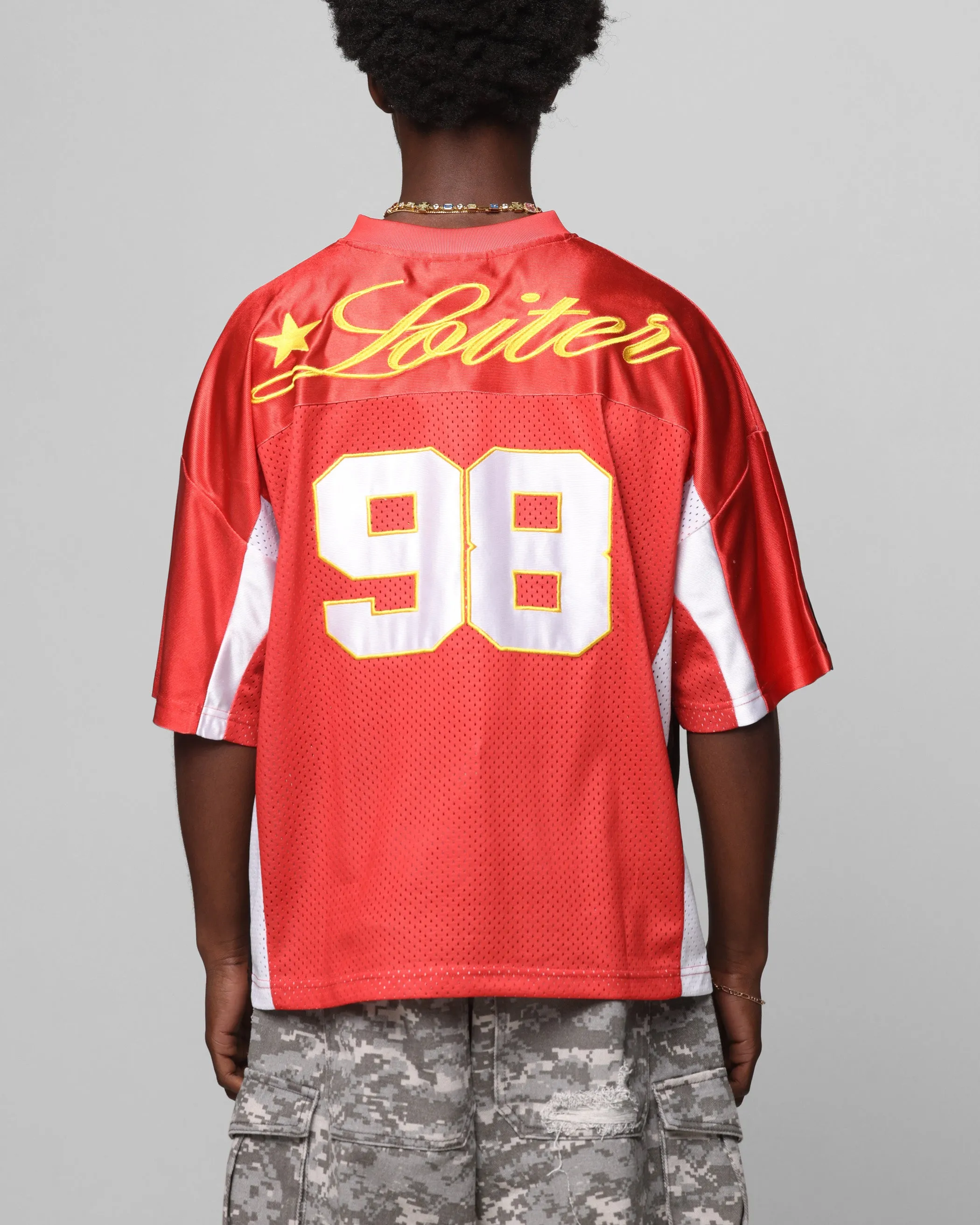 Loiter End Zone Jersey Red