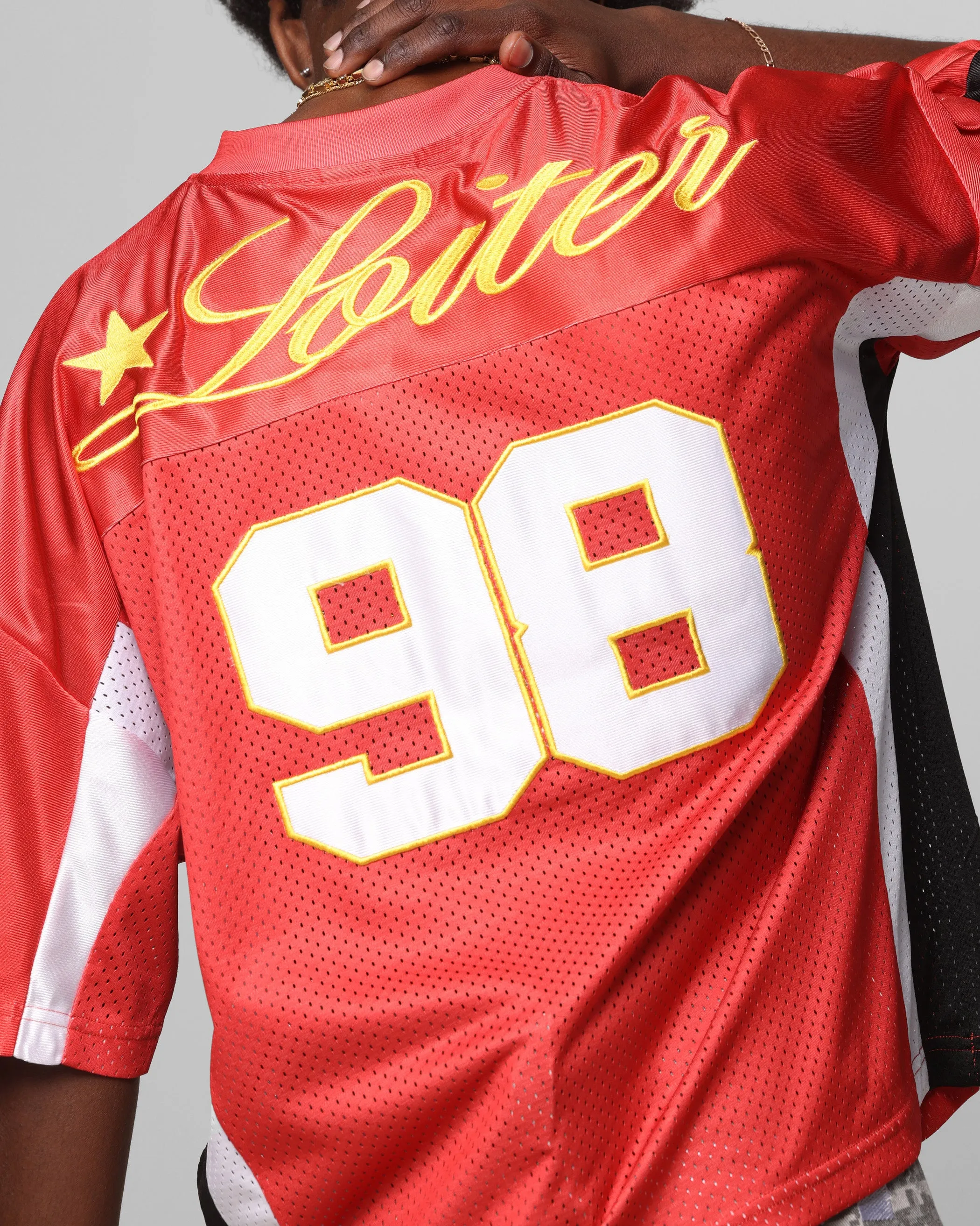 Loiter End Zone Jersey Red