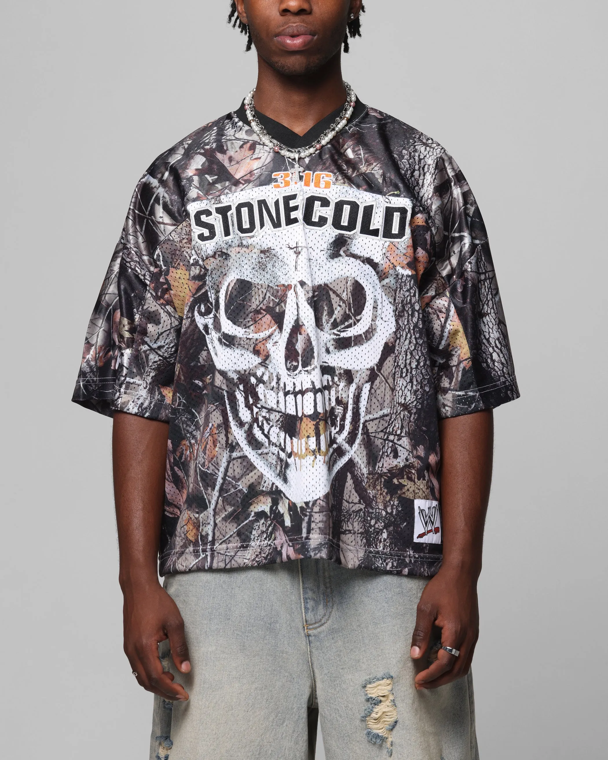 Loiter X WWE Stone Cold Training Jersey Real Tree Camo