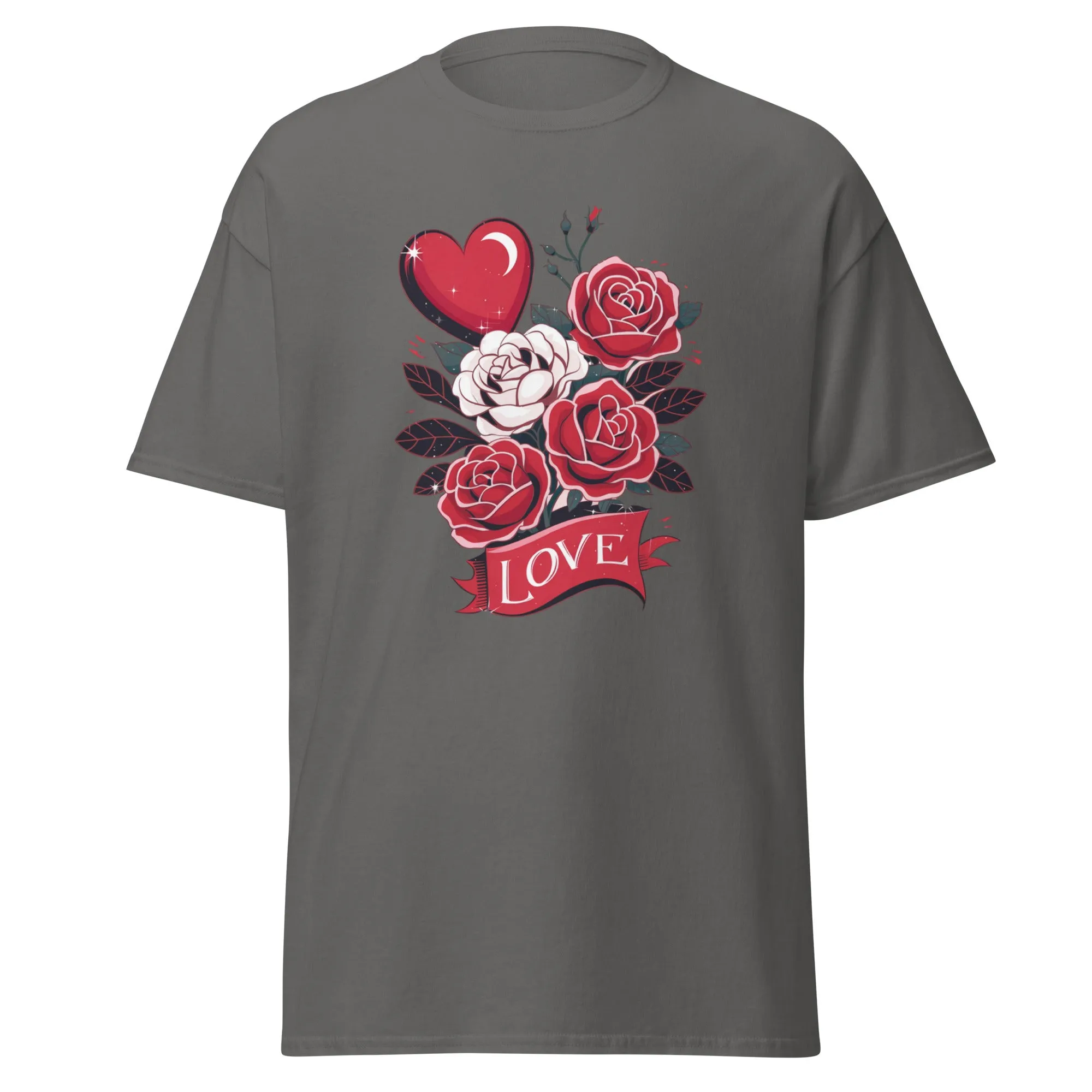 Love Floral - Valentine’s Day T-Shirt – Stylish & Comfortable Love-Inspired
