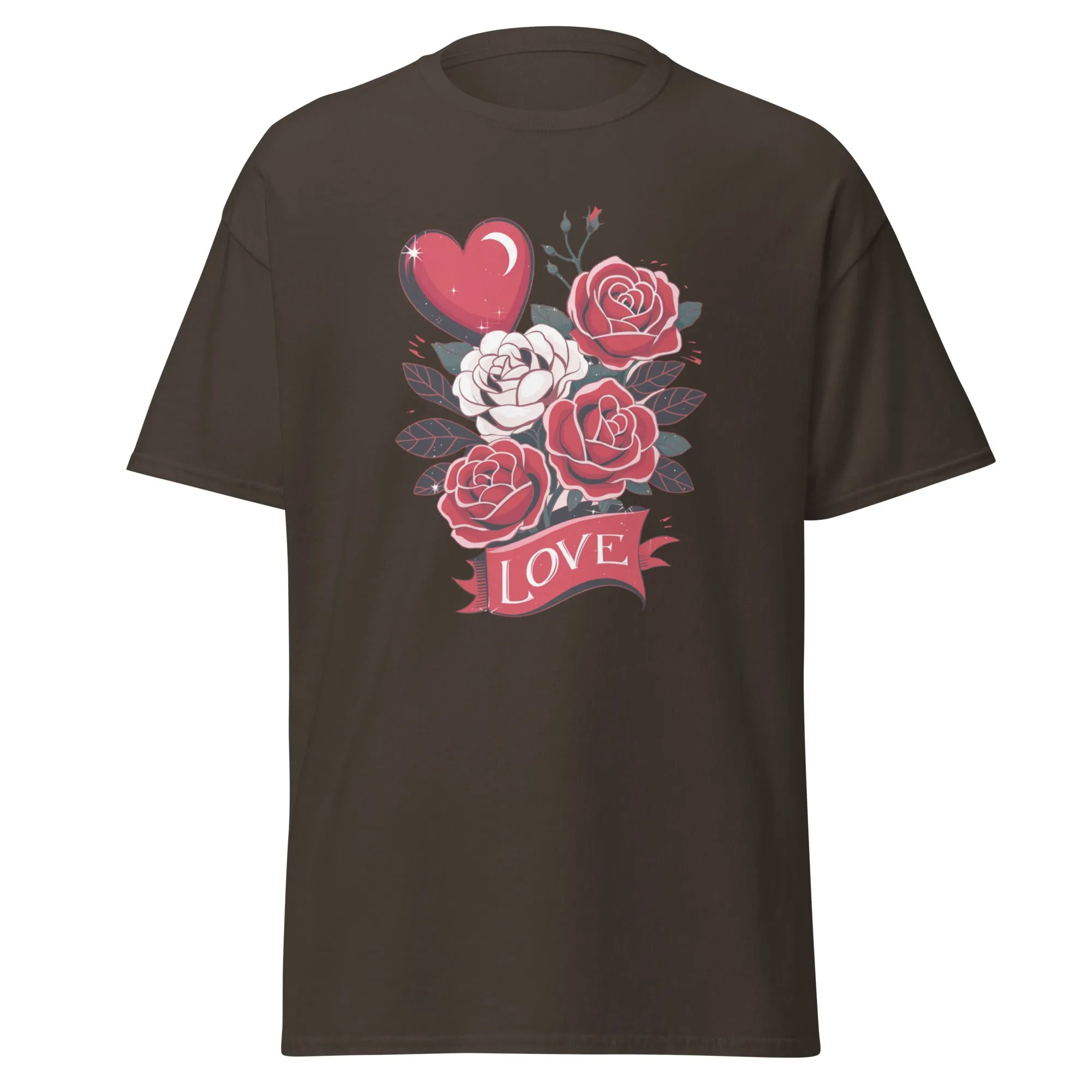 Love Floral - Valentine’s Day T-Shirt – Stylish & Comfortable Love-Inspired