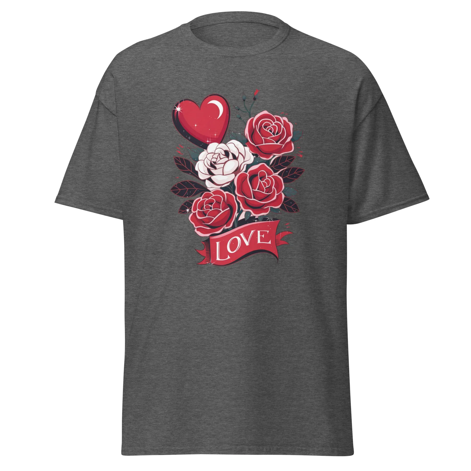 Love Floral - Valentine’s Day T-Shirt – Stylish & Comfortable Love-Inspired