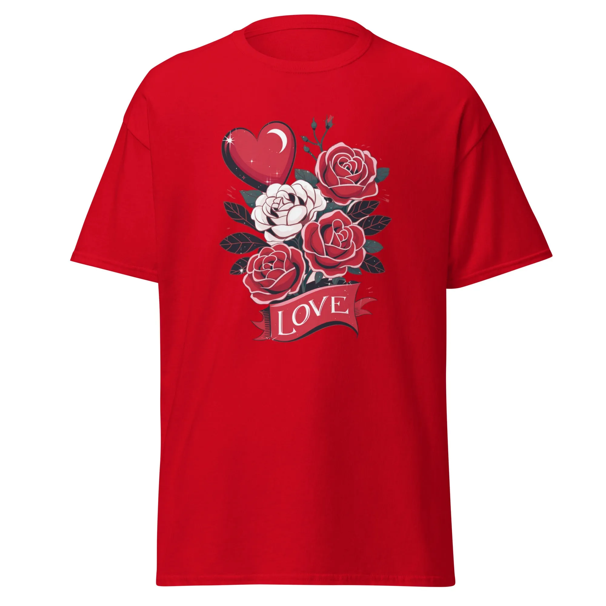 Love Floral - Valentine’s Day T-Shirt – Stylish & Comfortable Love-Inspired