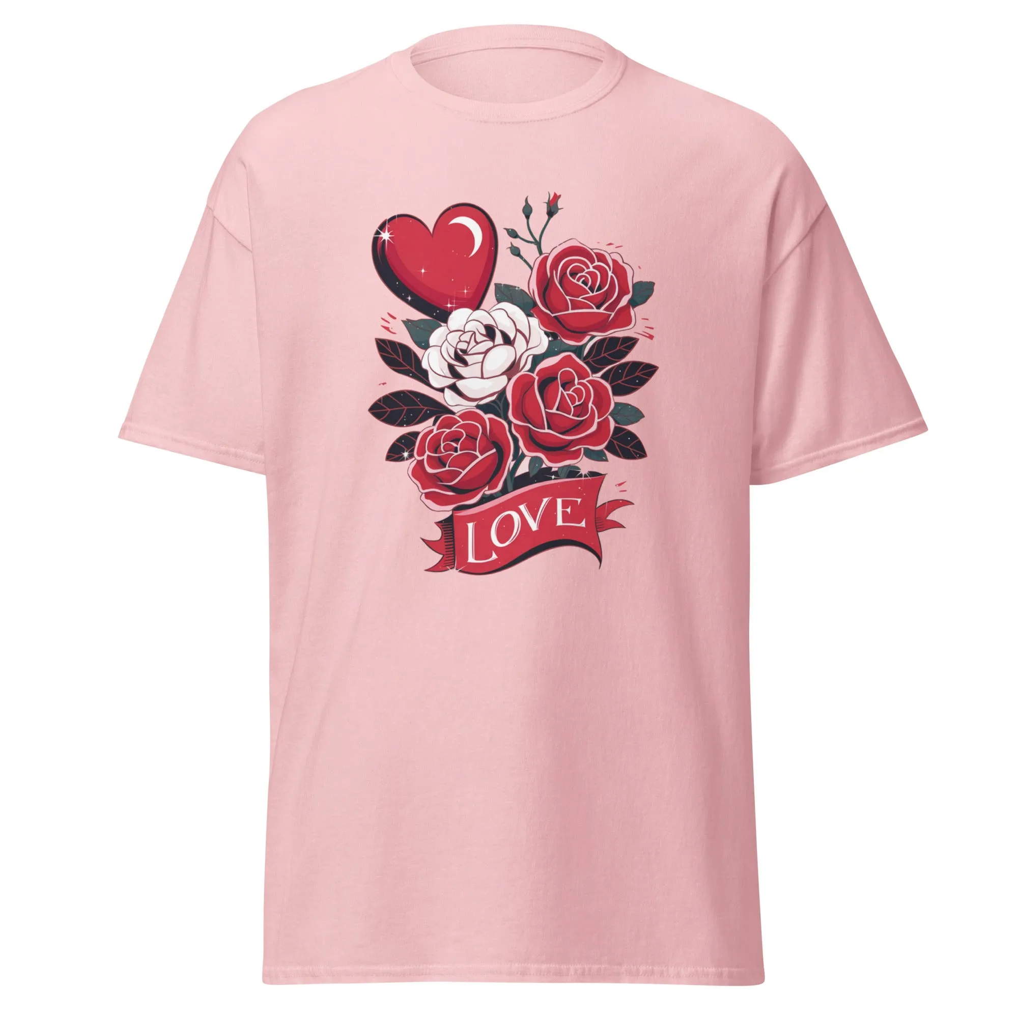 Love Floral - Valentine’s Day T-Shirt – Stylish & Comfortable Love-Inspired