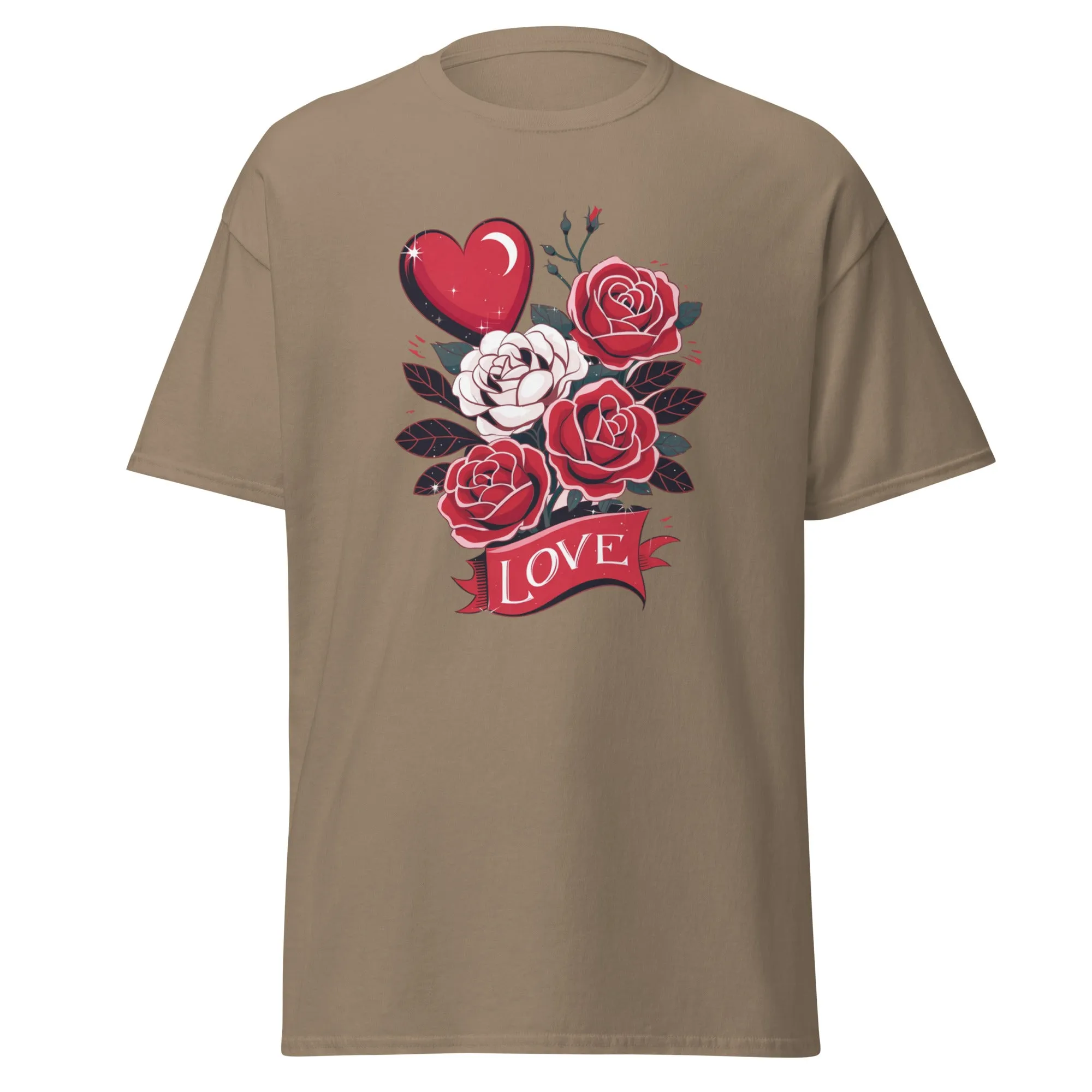 Love Floral - Valentine’s Day T-Shirt – Stylish & Comfortable Love-Inspired