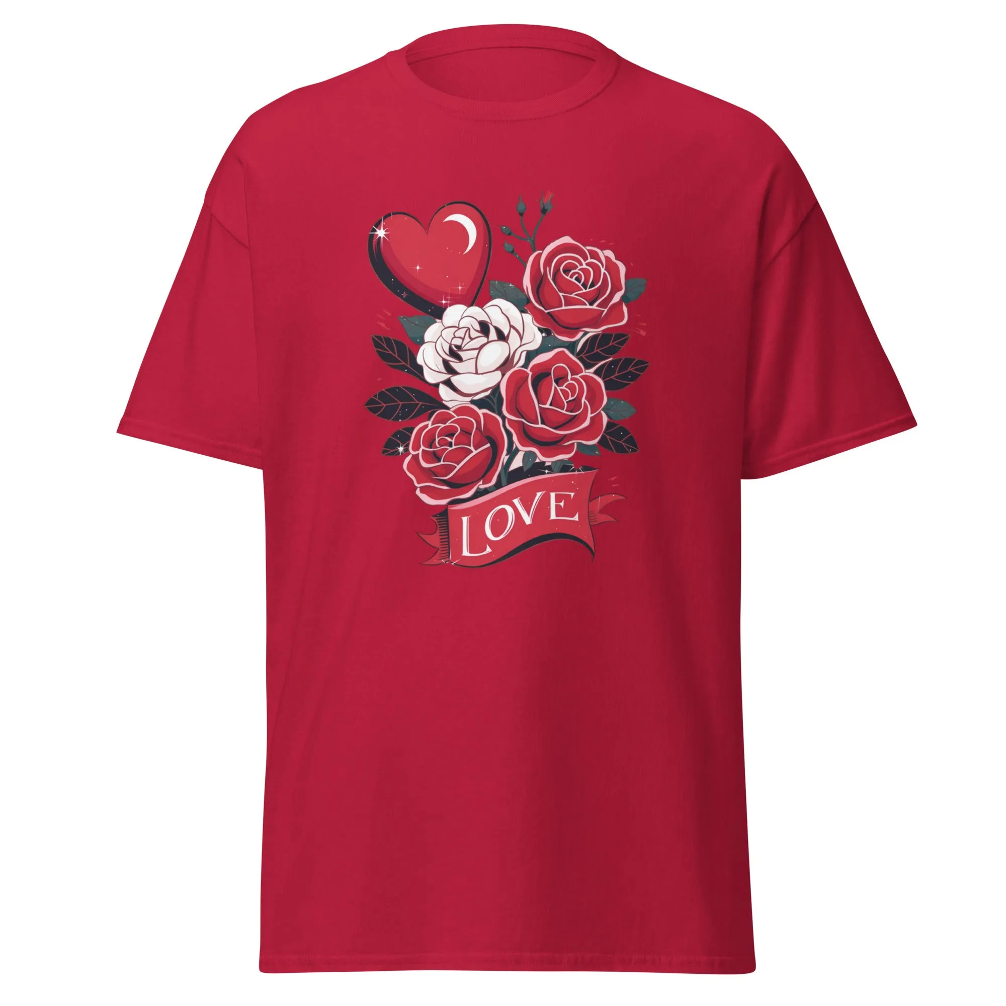 Love Floral - Valentine’s Day T-Shirt – Stylish & Comfortable Love-Inspired