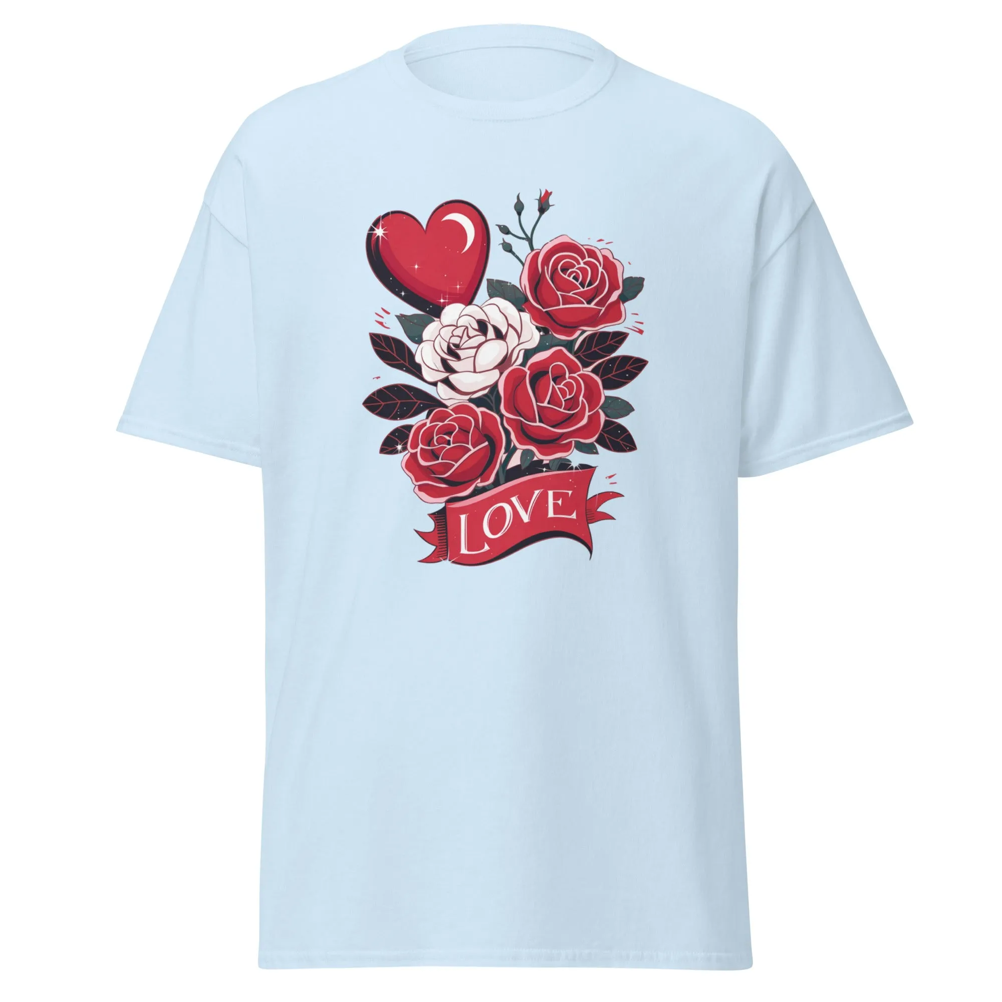 Love Floral - Valentine’s Day T-Shirt – Stylish & Comfortable Love-Inspired