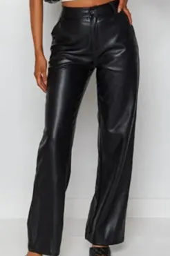 Majorie Vegan PU Leather Pants