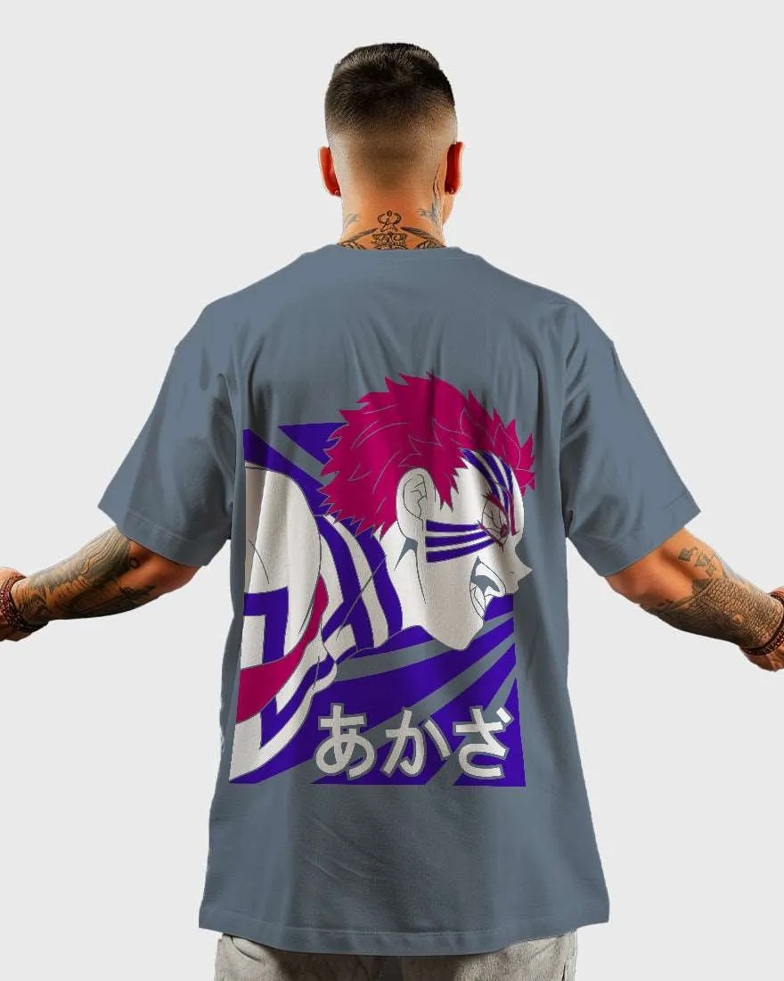 Mens Oversized Tshirt Anime Demonslayer 3
