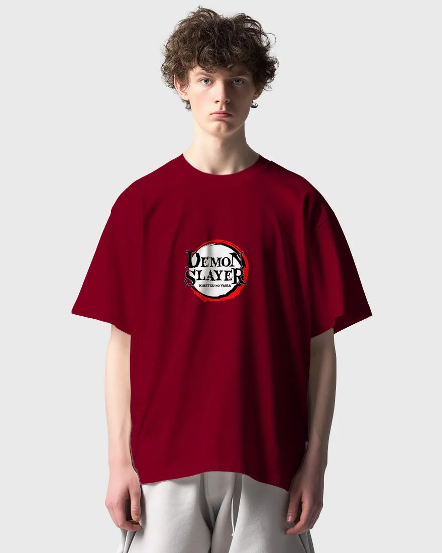 Mens Oversized Tshirt Anime Demonslayer 3
