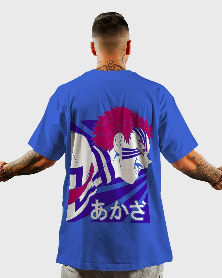 Mens Oversized Tshirt Anime Demonslayer 3