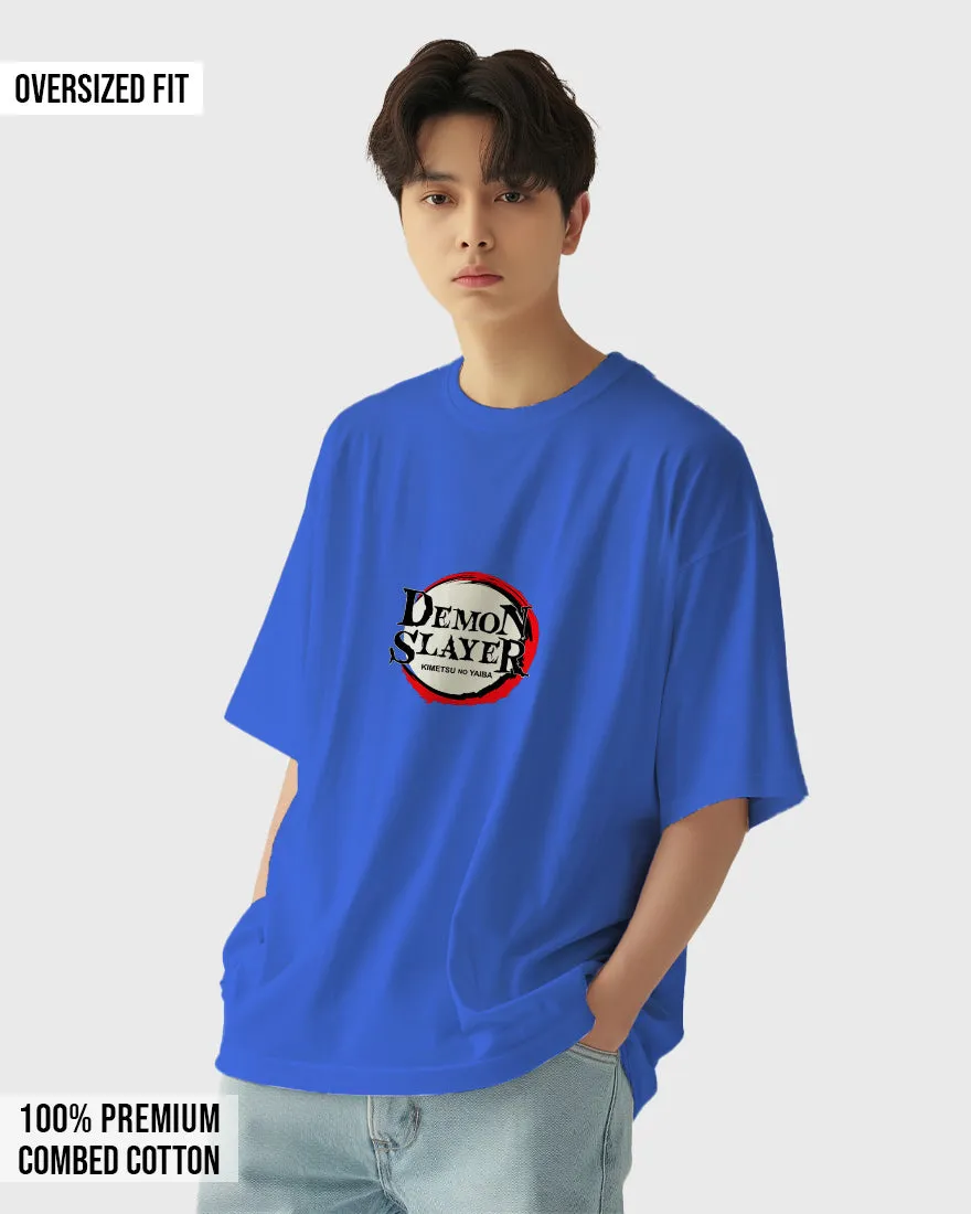 Mens Oversized Tshirt Anime Demonslayer 3
