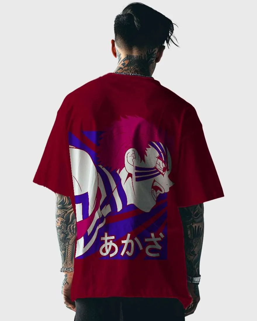 Mens Oversized Tshirt Anime Demonslayer 3