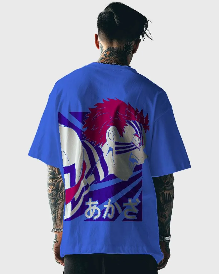 Mens Oversized Tshirt Anime Demonslayer 3