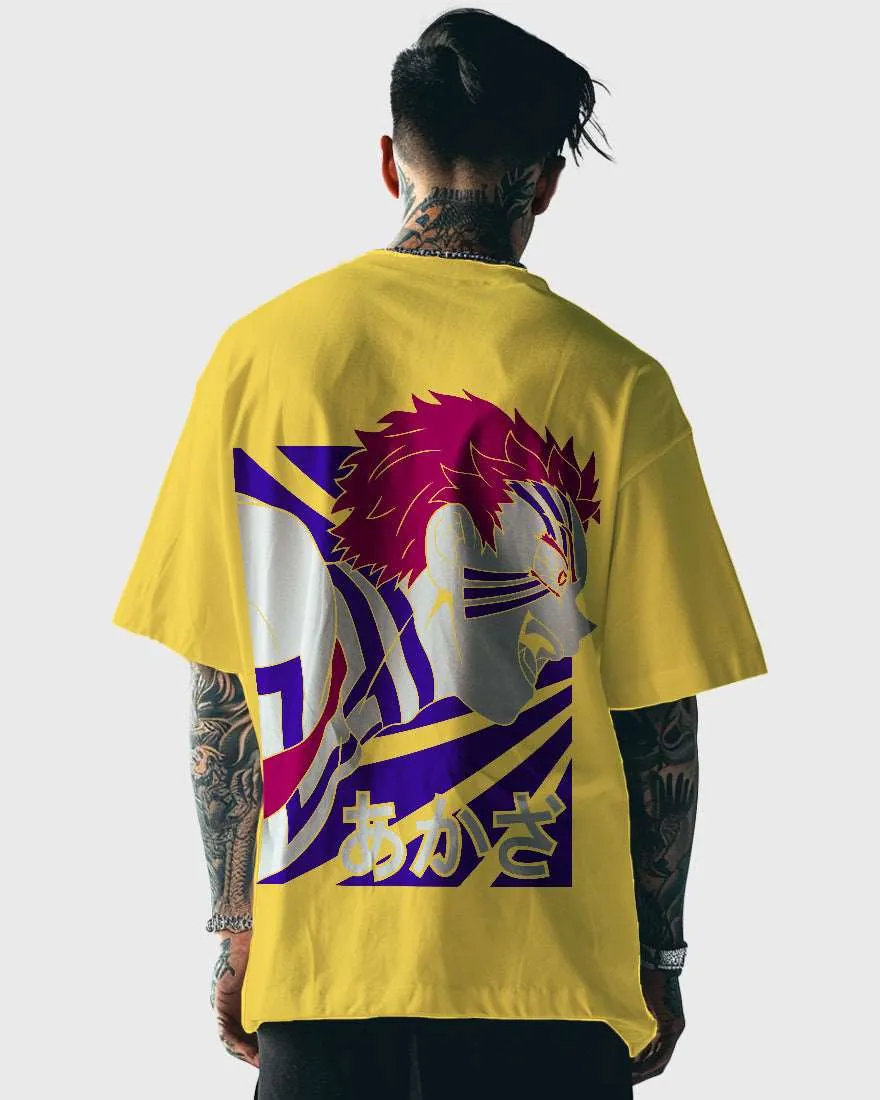 Mens Oversized Tshirt Anime Demonslayer 3
