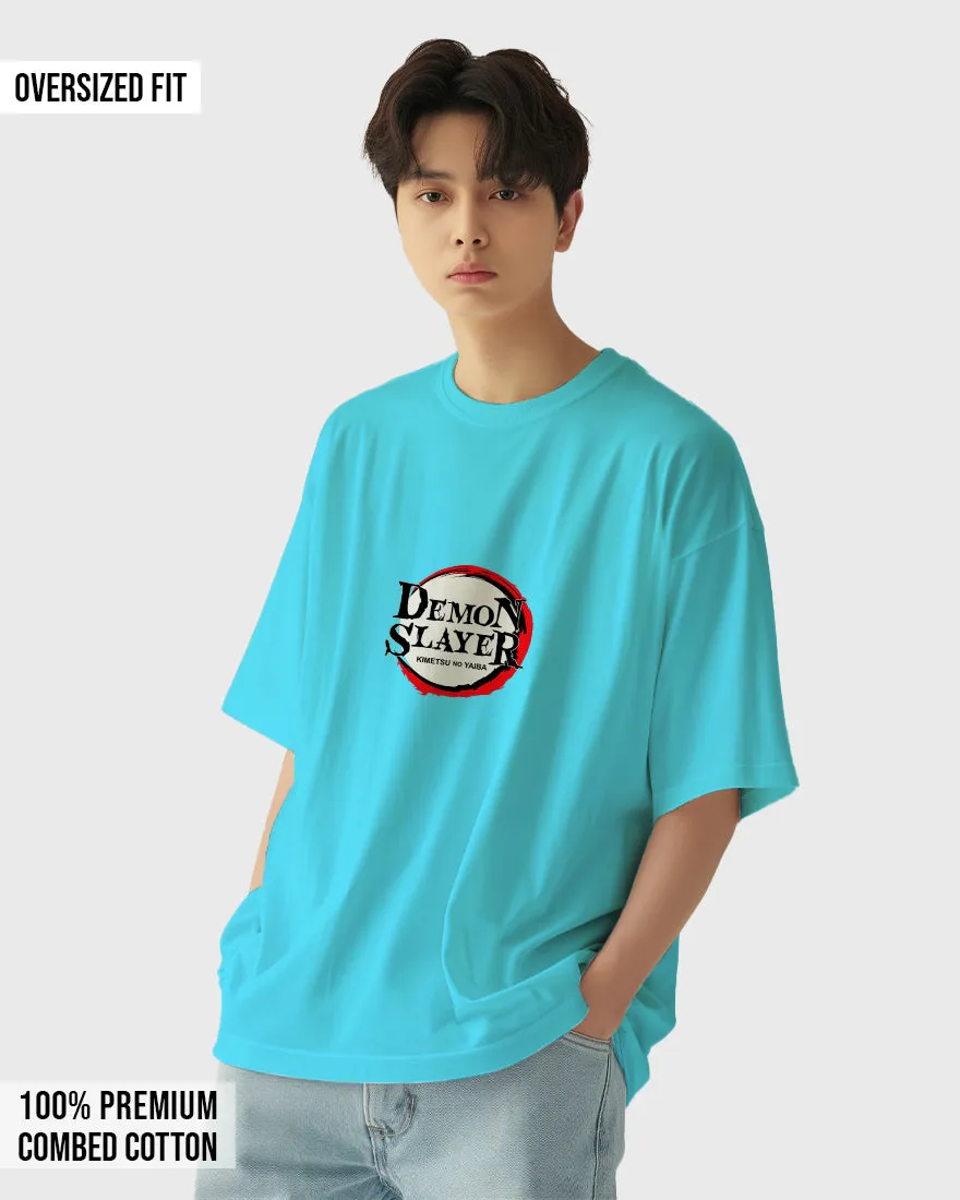 Mens Oversized Tshirt Anime Demonslayer 3
