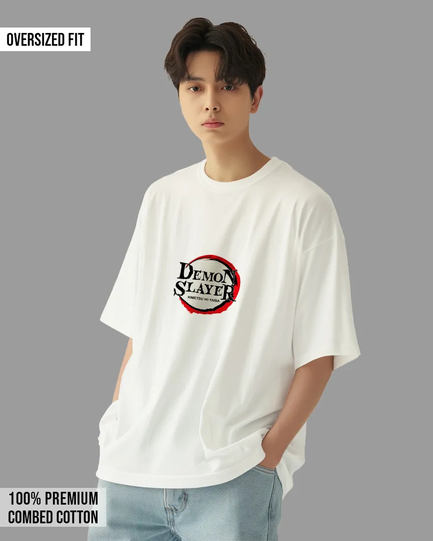 Mens Oversized Tshirt Anime Demonslayer 3