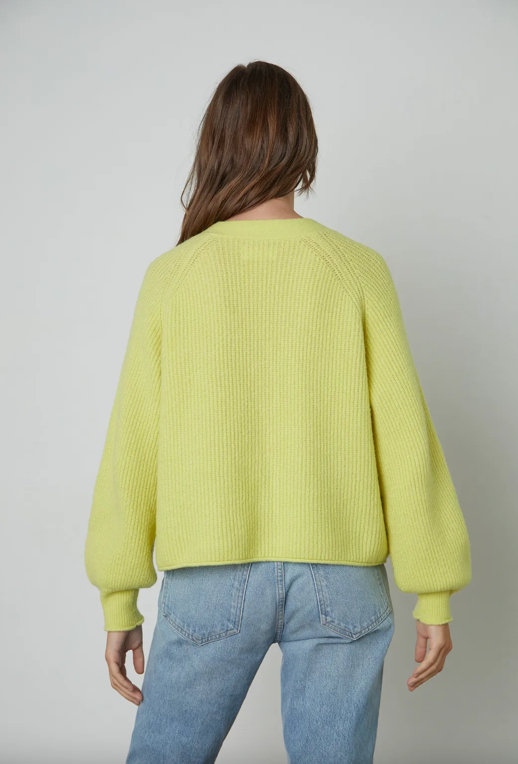 Mia Cardigan - Citron
