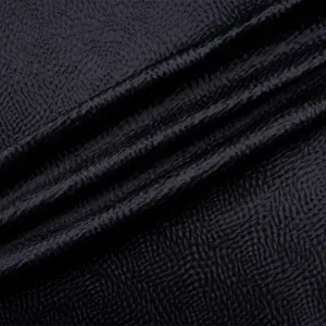 Midnight Blue Ripple Jacquard