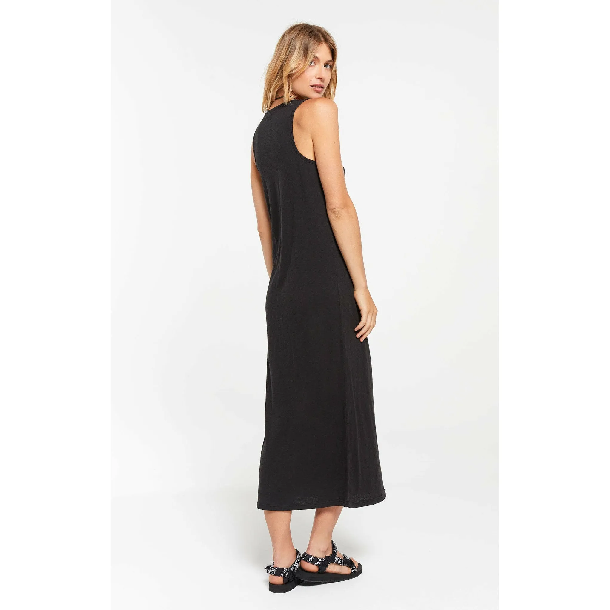 Miley Slub Midi Dress