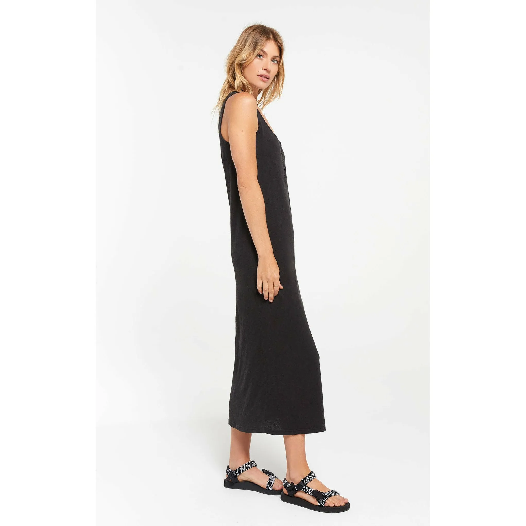 Miley Slub Midi Dress