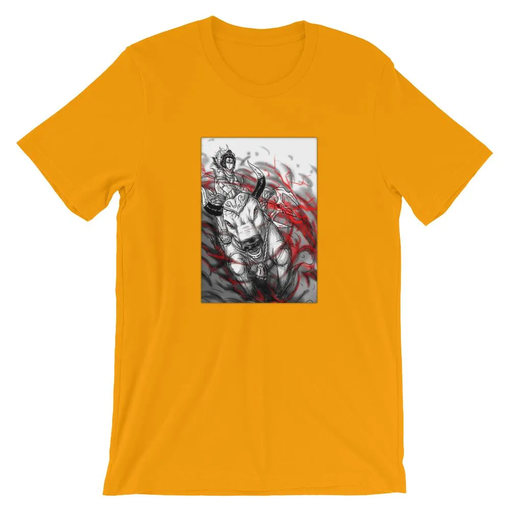Mister Fab Mahakaal Men Round Neck printed T-Shirts