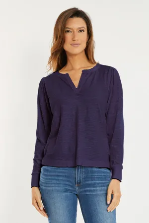 Mododoc Split Neck Top
