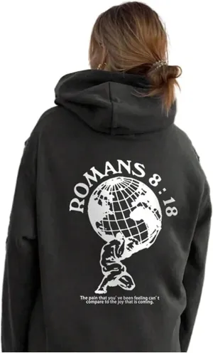 MOLERFO Y2k Hoodies Cute Preppy Pullover Sweater Hooded Women Graphic Hoodies Oversized Graphic Sweatshirts