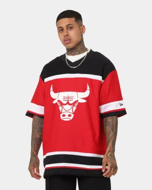 New Era Chicago Bulls V Mesh Jersey Red