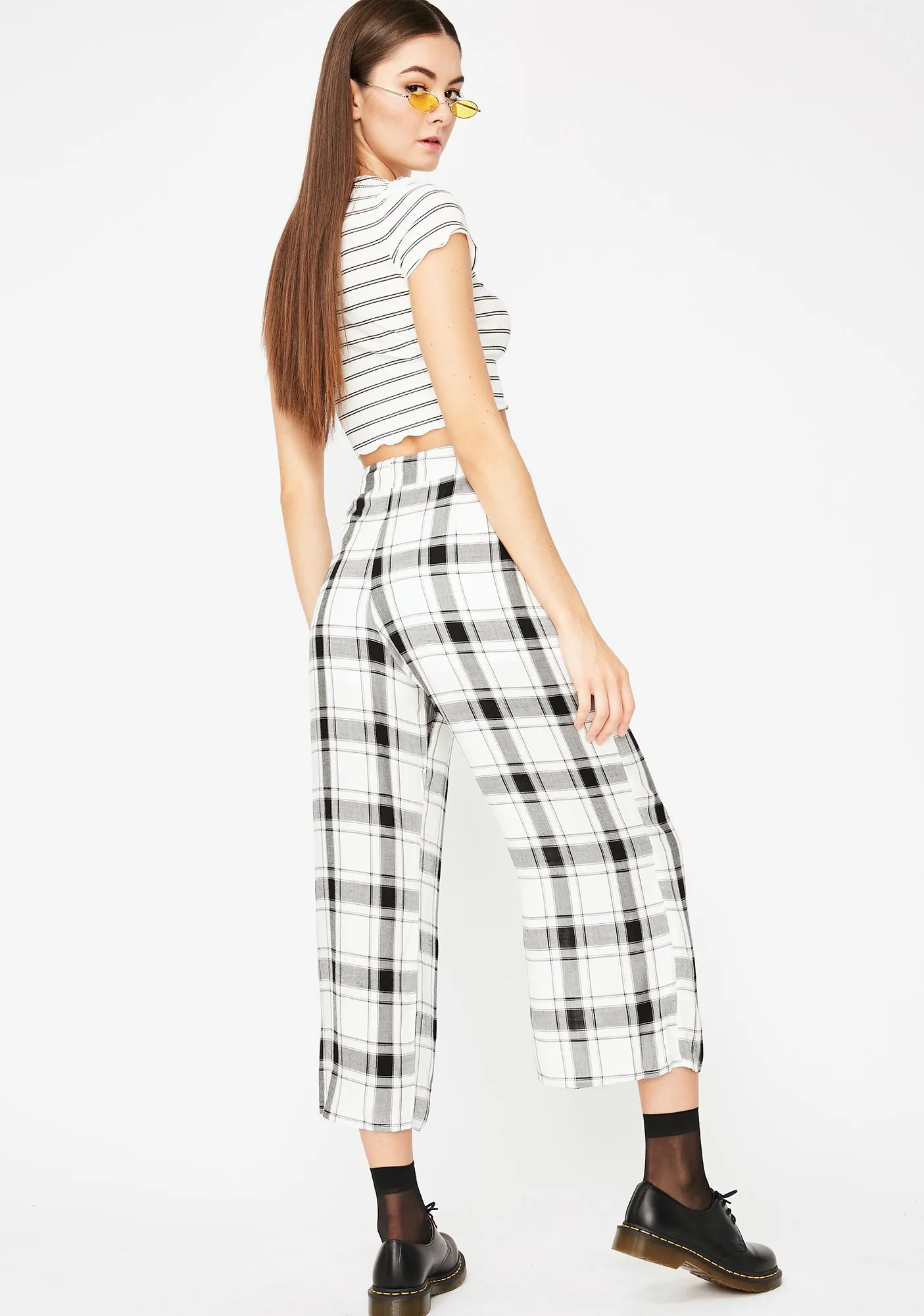 No Excuses Plaid Pants
